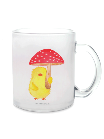 Mr. & Mrs. Panda Becher Küken Fliegenpilz ohne Spruch in Transparent