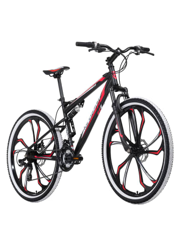 KS CYCLING Mountainbike Fully 27,5" Scrawler in schwarz-rot