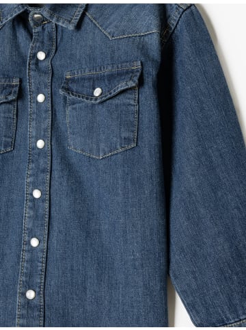 KOTON JACKSACKEN in Mittel Indigo