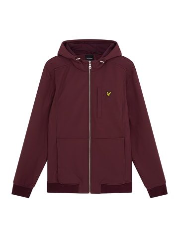 Lyle & Scott Softshelljacke in Bordeaux