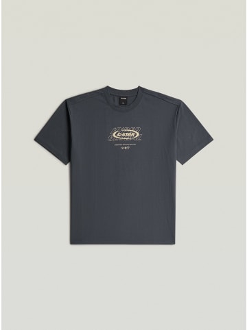 Hyper Graphic Relaxed T-Shirt petrol