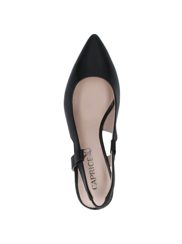 Caprice Slingpumps in BLACK NAPPA