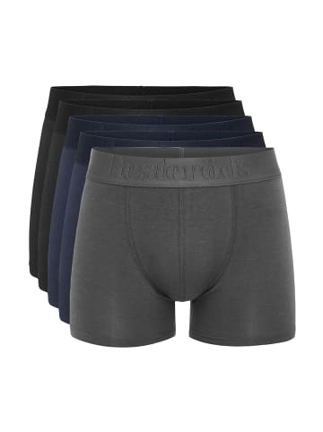 Resteröds Retro Short / Pant Gunnar in Dunkelblau