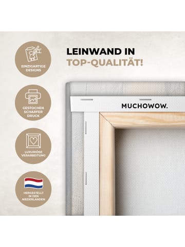 MuchoWow Leinwand bilder Abstrakt gold (BxH)