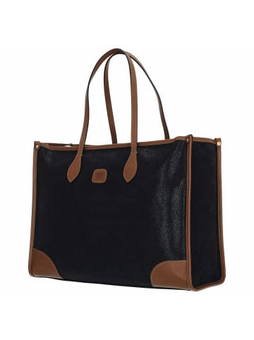 BRIC`s Life - Shopper 14,1" 40.5 cm (camel) in blau