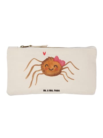 Mr. & Mrs. Panda Kulturtasche Spinne Agathe Freude ohne Spruch in Weiß