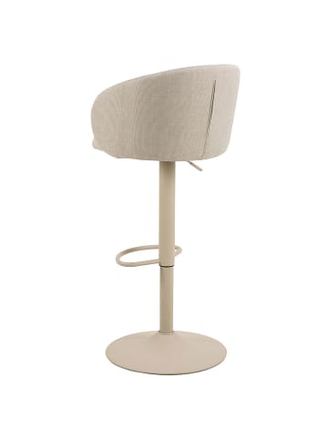 ebuy24 Barhocker Eleanor Beige 53 x 56 cm