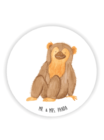 Mr. & Mrs. Panda magnet Affe ohne Spruch in Weiß