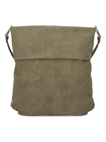 Zwei Mademoiselle.M Schultertasche 31 cm in nubuk mud