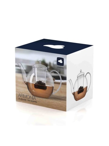LEONARDO Teekanne Armonia 1.2 l transparent in transparent