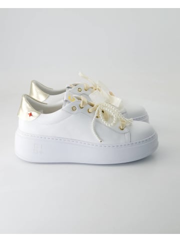 GIO+ Klassische Schnürschuhe in Weiß