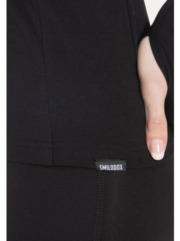 SMILODOX Trainingsjacke Kenna Gold in Schwarz