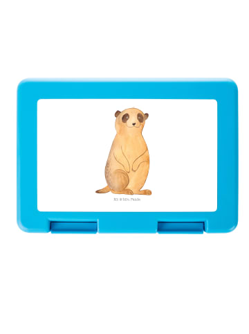 Mr. & Mrs. Panda Rundungerbrotdose Erdmännchen ohne Spruch in Weiß