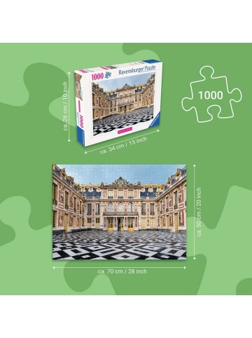 Ravensburger Ravensburger Puzzle 1.000 Teile Schloss von Versailles, Frankreich in bunt