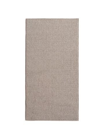 Kurzflor Teppich Helix 2200 Läufer in Beige