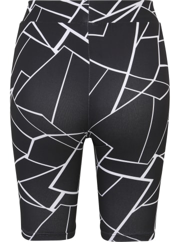 Urban Classics Cycling Short in geometric black+black