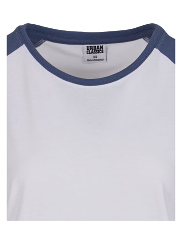 Urban Classics T-Shirts in white/vintageblue