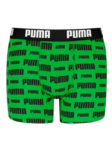 Puma Boxershort 6er Pack in Schwarz/Blau/Grün