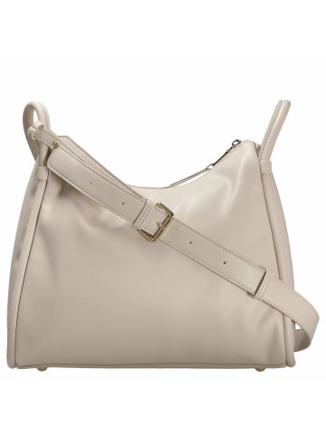 Seidenfelt Kaavi - Umhängetasche 30 cm (black/gold) in cotton beige/gold