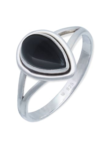 mantraroma 925er Silber - Ringe mit Onyx