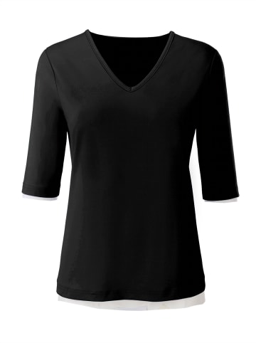 WITT WEIDEN Shirt in schwarz