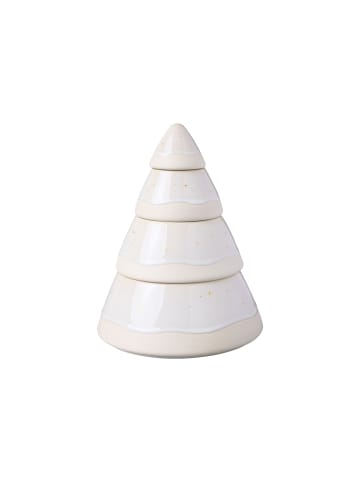 like. by Villeroy & Boch Dose Baum Winter Glow ø 18,8 cm in beige