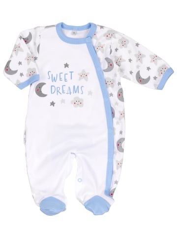 Baby Sweets Schlafanzug Sweet Dreams Jungen in blau weiß