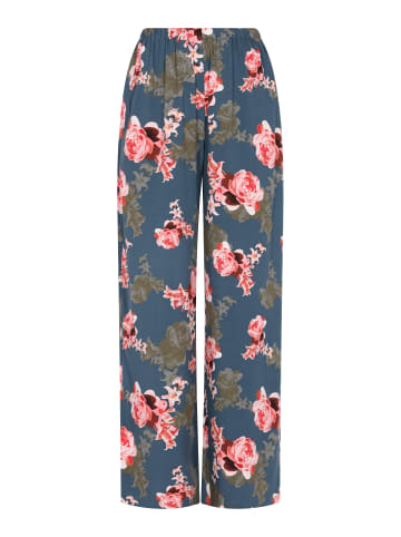 Usha Women Pants in dark green multicolor