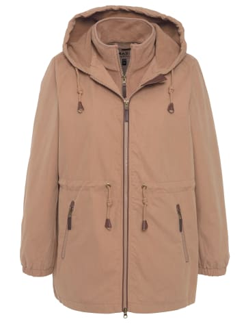 Ulla Popken Parka in maronenbraun