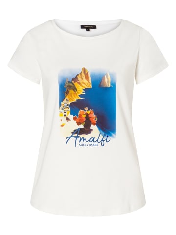 More & More Printshirt in off white