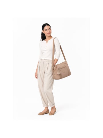 Kipling Basic Art Schultertasche 44 cm tan beige