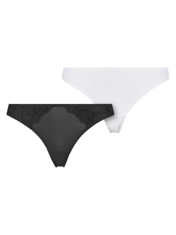 Urban Classics Thong in black+white