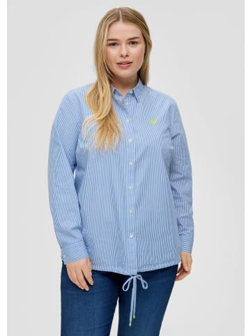 s.Oliver Bluse langarm in Blau