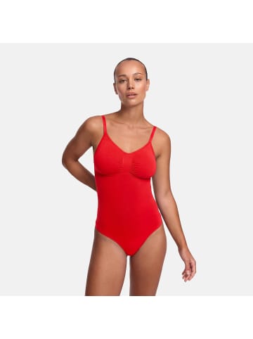 CFAB Figurformender Body mit Slip in Feuerrot