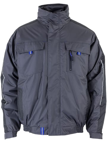 TERRAX Jacke in anthrazit/royal