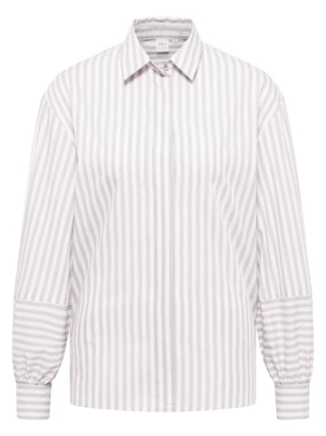 Eterna Bluse OVERSIZE FIT in grau