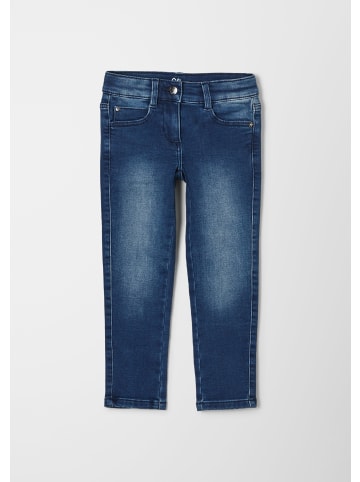 S. Oliver Denim Hose lang in Blau