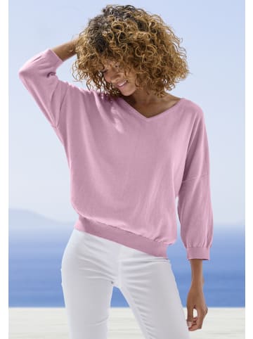 Vivance Fledermauspullover in rosé