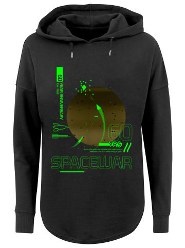 F4NT4STIC Oversized Hoodie Retro Gaming SpaceWar in schwarz