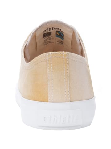 ethletic Sneaker Fair Trainer White Cap Lo Cut in golden shine just white