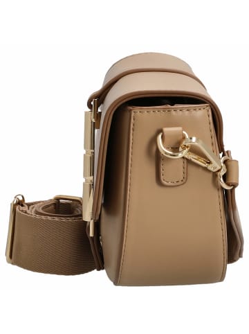 Seidenfelt Loviisa Crossbody - Umhängetasche 22 cm (coffee & cream) in coffee & cream