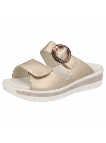 Solidus Riemchen Sandalen für Damen in gold