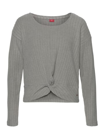 S. Oliver Longsleeve in grau