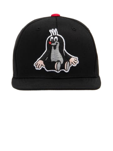 Logoshirt Snapback Cap Der kleine Maulwurf - Sitzt in schwarz