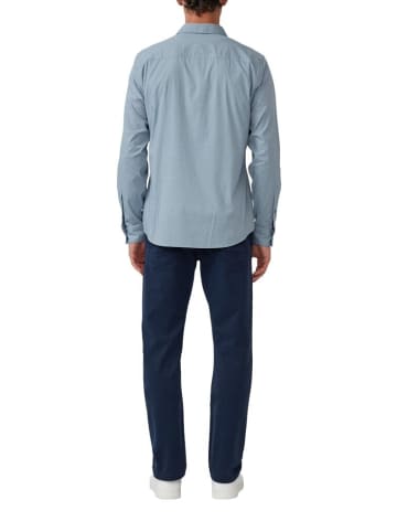 S.OLIVER RED LABEL Langarmhemd in Blau