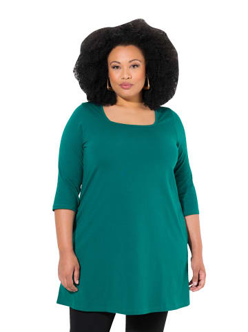 Ulla Popken Longshirt in smaragd grün