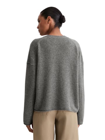 Marc O'Polo Cardigan oversized in warm granite melange