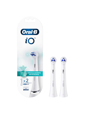 Oral-B Aufsteckbürsten "Spezialisierte Reinigung" in Weiß (2er-Pack)