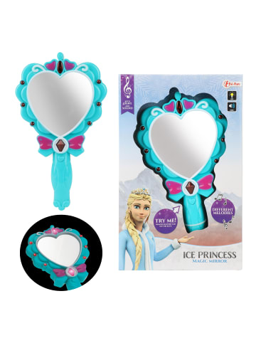 Toi-Toys ICE PRINCESS - Zauberspiegel Prinzessin (mit Licht und Sound) in blau