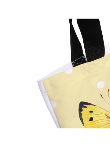 Mr. & Mrs. Panda Schultertasche Raupe Schmetterling ohne Spruch in Gelb Pastell